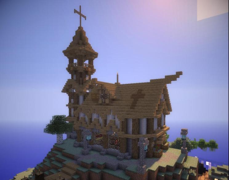 Церковь в Minecraft